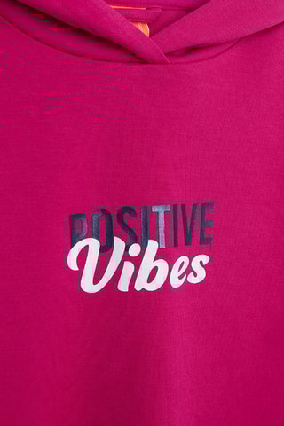 Sweat à capuche - Rose