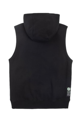 Sweat sans manches à capuche - Noir