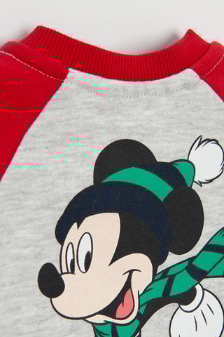 Sweat Mickey Mouse Disney - Gris chiné