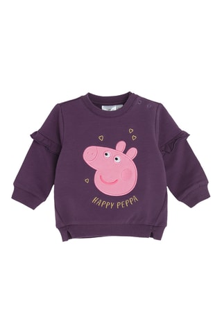 Sweat Peppa Pig - Violet