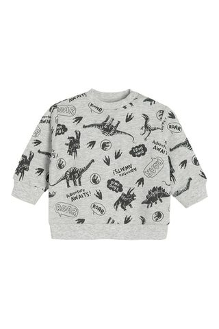 Sweat et jogging - Gris clair chiné