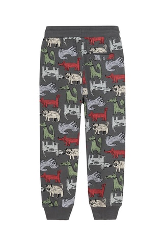 Sweat et jogging - Anthracite et rouge