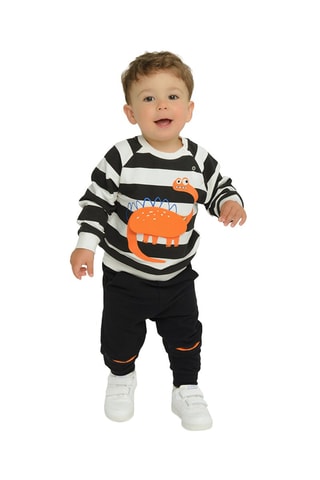 Sweat et jogging - Blanc et noir