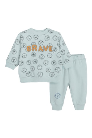 Sweat et jogging 
Vert et orange