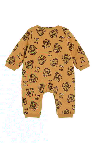 Dors-bien en coton biologique Tic et Tac Chip’N Dale Disney - Marron clair