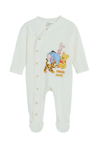 2 grenouillères Winnie l'Ourson Disney - Multicolore