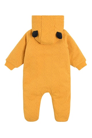 Grenouillère en coton biologique Minnie Disney - Moutarde