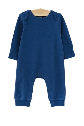 3 grenouillères - Ecru et bleu marine