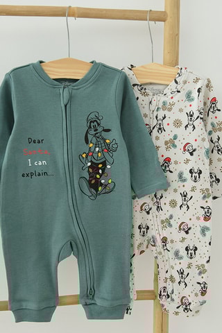 2 dors-biens Disney - Ecru et vert foncé