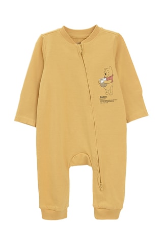 2 combinaisons Winnie l'Ourson Disney - Blanc et jaune