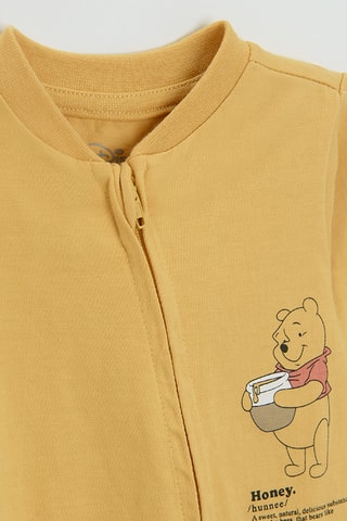 2 combinaisons Winnie l'Ourson Disney - Blanc et jaune