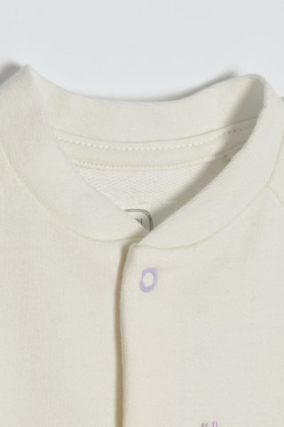 Combinaison en coton biologique - Ecru