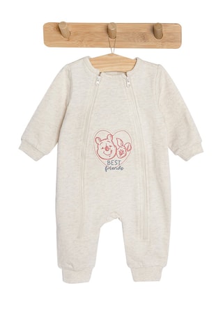 Combinaison Winnie et Porcinet Winnie l'Ourson Disney - Beige chiné