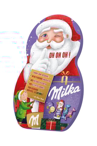Calendrier de l'Avent Père Noël Milka - 213 g