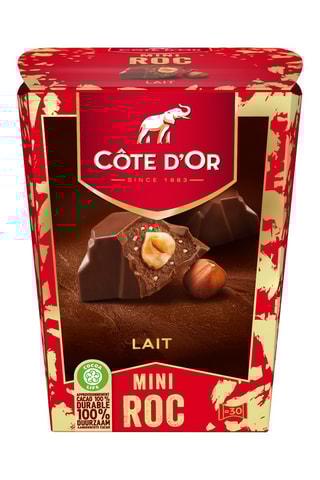 2 x Boîte Mini Roc Chocolat au lait Côte d'Or 279 g