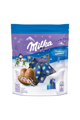 5 x 	Sachet bonbons de Noël Oréo Milka - 86 g