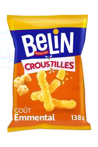 6 x Croustilles goût emmental - 138 g