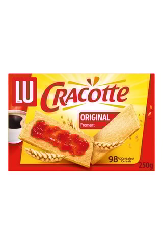 12 x Cracotte Biscottes Froment - 250 g