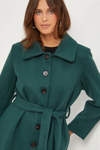 Sobretudo - Verde-escuro