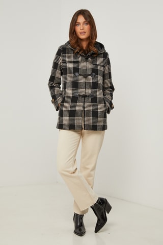 Jas met Capuchon - Zwart