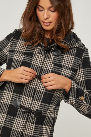 Jas met Capuchon - Zwart