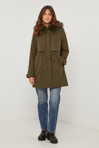 Parka met Capuchon - Kaki