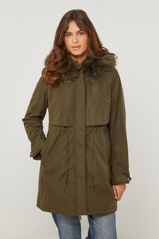 Parka met Capuchon - Kaki