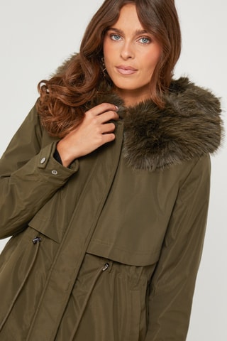 Parka met Capuchon - Kaki