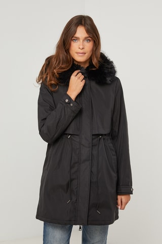 Parka met Capuchon - Zwart