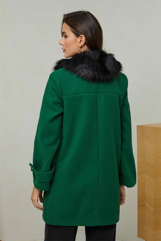 Gewatteerde Jas - Groen