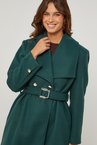 Sobretudo - Verde-escuro