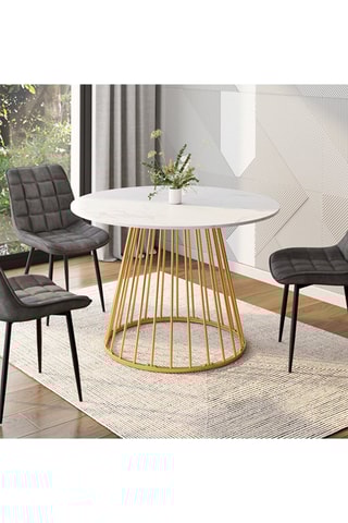 Mesa de jantar Adelle - 110 x 110 x 75 cm