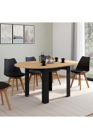 Mesa Dina - 110/150 x 110 x 75 cm