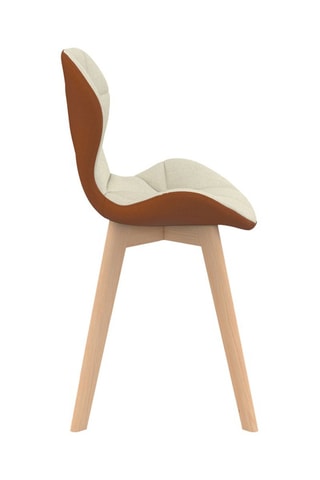 2 chaises en bois Gladys - 46 x 79 x 50 cm