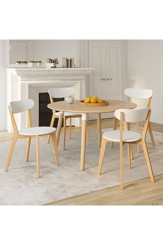 4 chaises Daisy - 46,5 x 79,5 x 53,5 cm