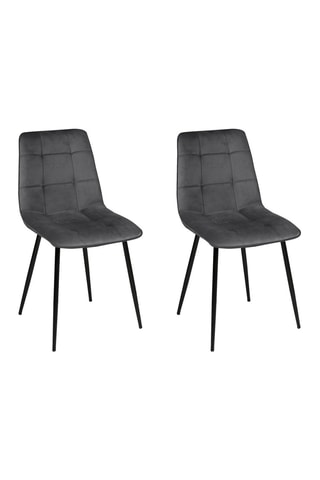 2 chaises Linda - 46 x 86 x 57 cm