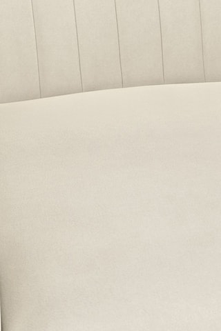 2 chaises Ariana - 51 x 76 x 56 cm - Revêtement en velours