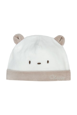 Muts met oortjes - Wit