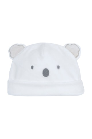 Muts met oortjes - Wit