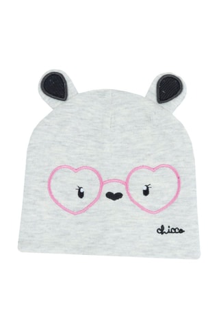 Muts met oortjes - Grijs