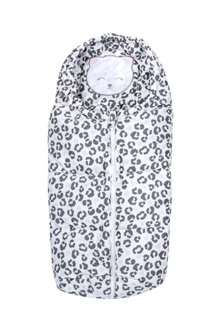 Voetenzak - Wit en Grijs