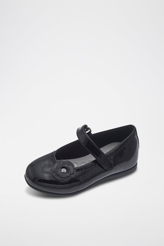 Gelakte Ballerina’s - Zwart