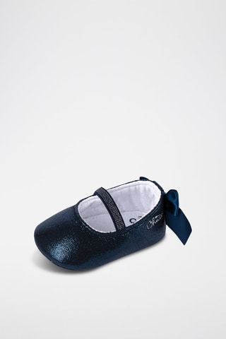 Gelakte Ballerina’s - Marineblauw