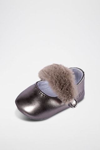 Gelakte Ballerina’s - Grijs