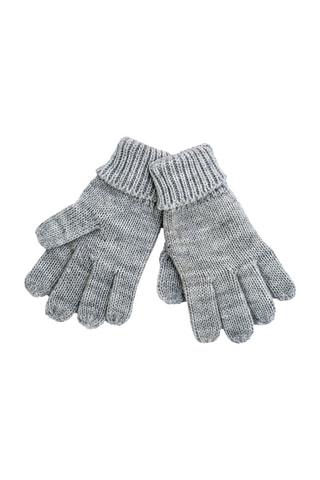 Handschoenen Gemêleerd Lichtgrijs