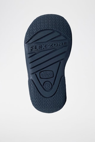 Leren Enkellaarzen - Marineblauw