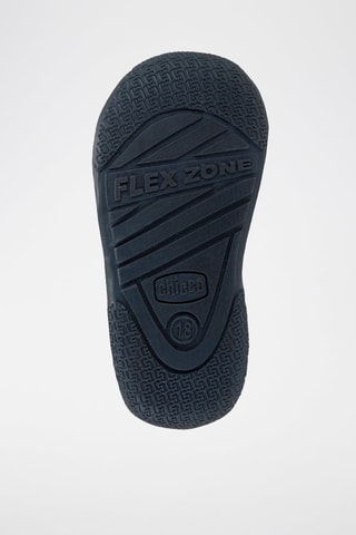 Leren Enkellaarzen - Marineblauw