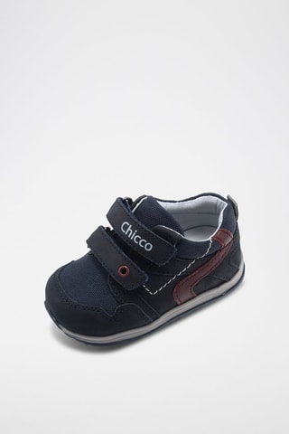 Leren Sneakers - Nachtblauw