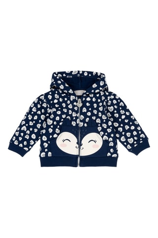 Vest met Capuchon - Blauw