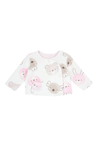 Dubbelzijdig vest - Zachtroze